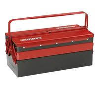Facom BT.11A Boîte à Outils avec 5 Compartiments 47 cm Rouge/Noir | Boîte à outils métallique - 5 compartiments - Facom
