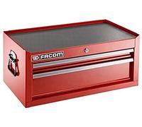 FACOM BT.C2TA Métallique 2 Tiroirs Coffre a Outils, Rouge