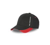 Facom Casquette Homme Bricolage, Casquette de Travail Ajustable, Noir, Rouge, Blanc, Taille TU