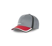 Facom Casquette Homme Bricolage, Casquette de Travail Ajustable, Taille TU - Gris/Rouge