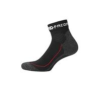 Facom Chaussette Homme Légère - 1 Paire de - Chaussette de Travail Homme, Anti-Glisse, Solide, Noir Taille 43/46 8718_43559