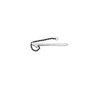 FACOM - Clé à Chaîne Modèle Double Effet - 136A.2 - Capacité 60-140mm - Chaîne et Corps en Acier Traité - Double Denture Serrage/Desserrage - Utilisation Précise - Prise en Main Ergonomique