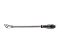 FACOM - Clé à Cliquet avec Poignée Articulée 1/2" - S.141A - Tête Articulée à 180° pour Plus de Maniabilité - Poignée Résistante à Abrasion et Solvants d'Atelier - Convient à un Usage Professionnel