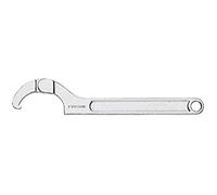 FACOM - Clé à Ergot Articulée - 125A.80 - Pour Écrous à Encoche Latérale - Articulation avec Rondelle-Ressort Pour Plus de Douceur et Fiabilité - Diamètre 50-80 mm - Chrome Satiné