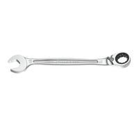 Facom Clé mixte à cliquet 467B.7 – 7 mm 140 mm Acier – Ultra-Grip antidérapant