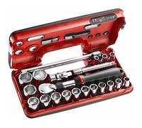 FACOM Coffret DBOX cliquet+douilles 1/2' 6 pans 21 pièces - SXL.DBOX1PB - FACOM