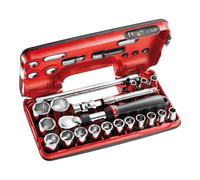 FACOM Coffret DBOX cliquet+douilles 1/2' 6 pans 21 pièces - SXL.DBOX1PB - FACOM