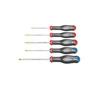 Facom - Coffret de tournevis Protwist AT.5PB - 3 fentes + 2 Prozidriv - Poignées antidérapantes