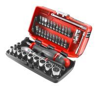 Facom Coffret douilles 1/4'', 6 pans métriques - RL.NANO1