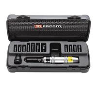 FACOM - Coffret de Tournevis à Frapper - NS.263M - Jeu de 13 Outils - Embouts et Douilles - Matériau Durable de Qualité - Outillage pour Professionnels et Particuliers