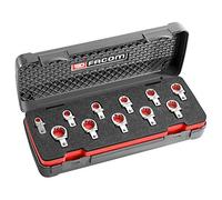 FACOM - Coffret d'Embouts 9 x 12 mm Polygonaux Métriques - 12.J11 - Pour Professionnels et Particuliers - Outillage FACOM Robuste et Durable - Plateau en Mousse et Coffret Inclus