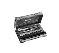 Facom Jeu de clés à douille 1/2, 12 pans, 15 pièces, Quantité 1