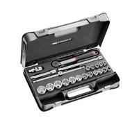 Facom Coffret douilles 1/2"" 6 pans en pouces - 22 pièces - S.161-2P6U