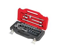 Facom Coffret Douilles 1/2" Metric 22 Pièces Hexagonal Simple Avec Accessoires