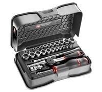FACOM R.420AMU Coffret douille 6 Pans, Multicolore, 1/4"