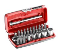 Coffret douilles 1/4'' 6 pans métriques et embouts 23 pièces FACOM R1PICOPB