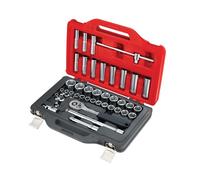 Facom Coffret Douilles Métrique 1/2" 41 Pièces Profonde & Standard Cliquet