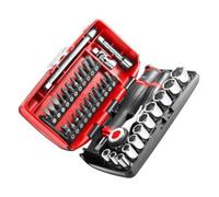 Facom - Coffret douilles 1/4" 6 pans métrique Noir