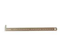 Facom DELA.1052.200 200 Mm Metrique Reglet Inox Avec Talon