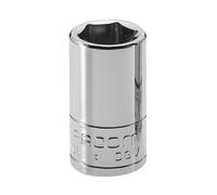 Facom Douille Hexagonale 1/4in Drive 10mm Finition Chrome R.10