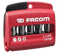 Jeu de 10 embouts de vissage mixtes 1/4" FACOM E.110PB