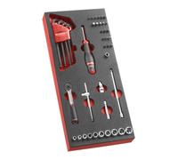 Facom Facom Clé à douille modulaire 1/4" R.161B 46 pcs Quantité:1