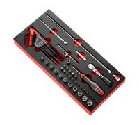 Facom Clés à douille Modul 1/4" 44 pièces