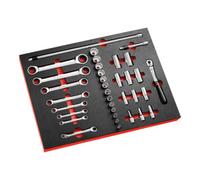 Facom Facom Cliquet mousse 3/8" mod., poignée rivetée, pouce Quantité:1