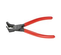 FACOM 391A.14G Electricien Diagonale Bec Effilé Pince Avec Poignée En PVC Sculptée, Rouge, 140 Mm