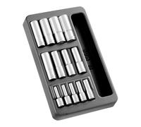 FACOM MOD.HLB Métriques module douilles longues 6 Pans, Gris