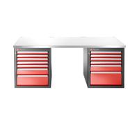 Facom Facom Établi inox JLS3, 13 tiroirs, bas Quantité:1