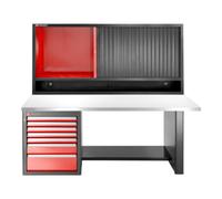 Facom Facom Établi JLS3 bas, 7 tiroirs + dessus, INOX Quantité:1