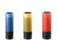 FACOM Coffret de Douilles à Choc Renforcée 1/2 " - Décolletage avec Cerclage Métallique - NSI.3LPB