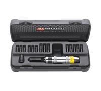 Facom Tournevis à frapper Série NJ.262 – 16 outils, embouts Pozidriv, Philips, à fente et Torx