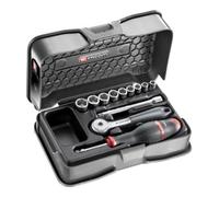 Coffret de douilles FACOM - 1/4 - 6 pans - 12 pcs - R.151-1P6