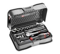 Facom Facom Jeu de clés à douille 1/4 RL.161, 17 pièces Quantité:1