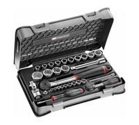 Facom Facom Jeu de clés à douille 1/4"Z 1/2"Z, 31 pcs Quantité:1