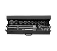 Facom Facom Jeu de clés à douille 3/4" 6 pans, 18 pièces Quantité:1