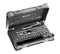 Coffret douilles 3/8" - 6 pans métriques - 20 pièces - J.161-3P6 FACOM