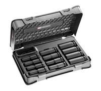 FACOM NSDL.405A Composition d'outils de Douilles longues impact, Noir, 1/2", 10 à 24 mm, 12 Pièces