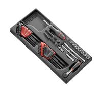 Facom Facom Jeu de clés à douille modulaires 1/4" R.161B 52 pcs Quantité:1