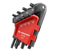 Facom Facom L-Key Output Drives ResisTX short Set dans support pliable, 6 pcs. Quantité:1
