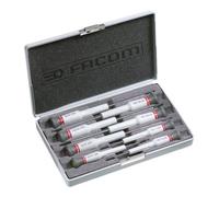 Facom Facom MICRO-TECH® Tournevis à main pour visseuses TX Set dans boîte en plastique, 8 pcs. Quantité:1