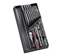 Facom Facom Modul - Clés à douille 1/4", 36 pièces Quantité:1