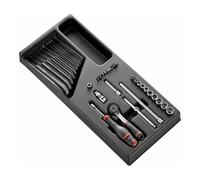 Facom Set d'adaptateurs de douille 1/4\ (6.3 mm) 36 pièces MOD.R161-26