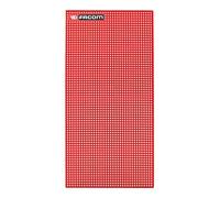 Facom Panneau mural perforé PK.1 – 6 x 6 mm, tôle durable pour garage/atelier – Rouge