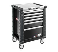 Facom Servante d'atelier JET.6NM3APF vide 6 tiroirs 3 modules noire