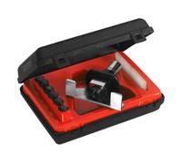 FACOM - Tensiomètre pour Courroie de Distribution - DM.16 - 6 Embouts Interchangeables - Calibre et Cale de Vérification - Outil de Réglage - Coffret Robuste - Outillage à Main