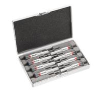 Facom Tournevis manuel AE.J1 Micro-Tech – 8 pièces (6 plats, 2 cruciformes)