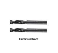 Facom Jeu de fraises cylindriques – Lot de 2